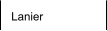 Lanier